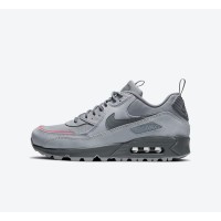 Nike Air Max 90 Surplus DC9389-001 - Wolfgraue Sneaker mit Robuster Konstruktion | Langlebiger Komfort & Urbaner Stil