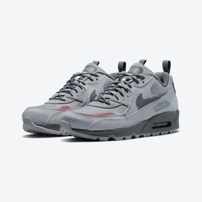 Nike Air Max 90 Surplus DC9389-001 - Wolf Grey Sneakers with Rugged Design | Durable Comfort & Urban Style