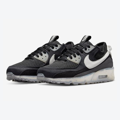 Nike Air Max 90 Terrascape DM0033-002 - Bold Black & White Design | Sustainable Outdoor Sneaker