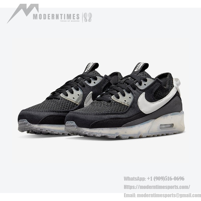 Nike Air Max 90 Terrascape - Black & White Design with Eco-Friendly Construction