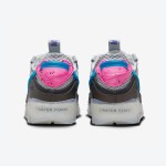 Nike Air Max 90 Terrascape - Vibrant Grey with Blue & Pink Design