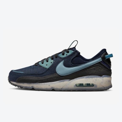 Nike Air Max 90 Terrascape DV7413-400 - Navy with Light Blue Accents | Sustainable Outdoor Sneaker