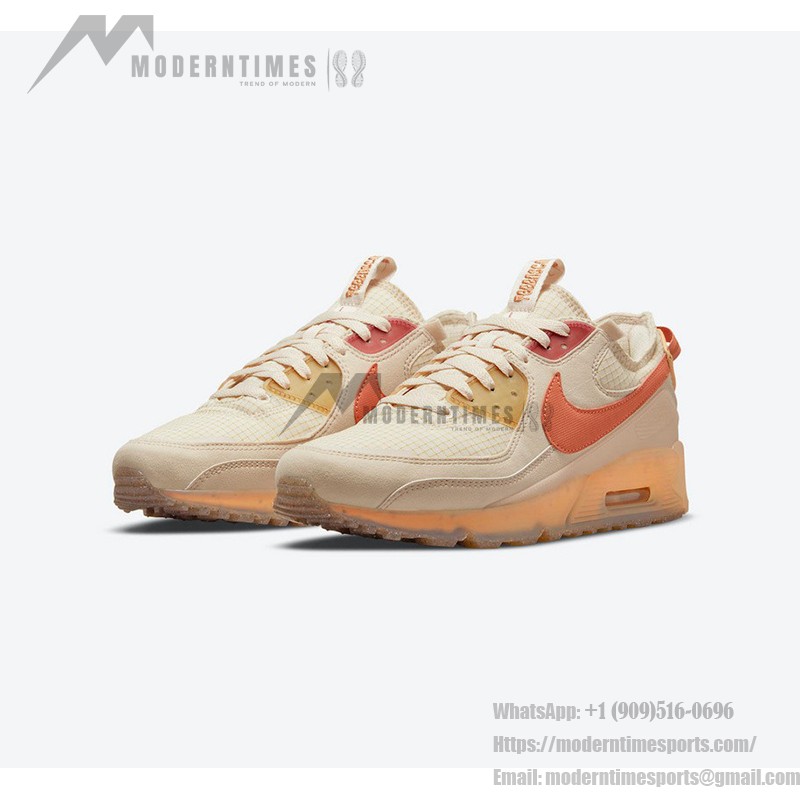 Nike Air Max 90 Terrascape DH2973-200 - Lightweight Sustainable Fuel Orange Sneaker