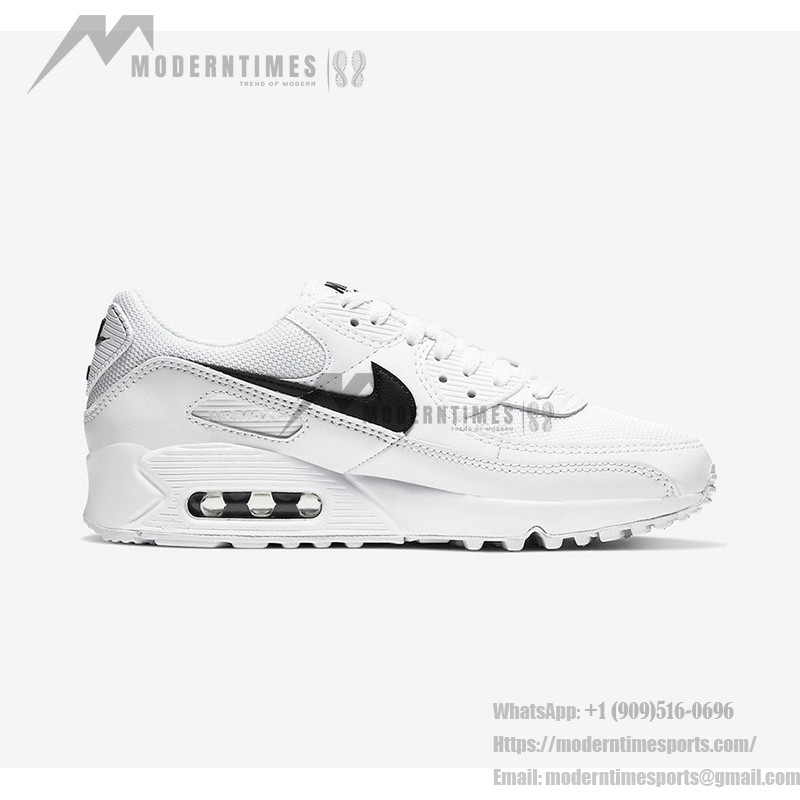 Nike Air Max 90 WMNS '화이트/블랙' CQ2560-101 - 미니멀리스트 디자인과 Max Air 편안함