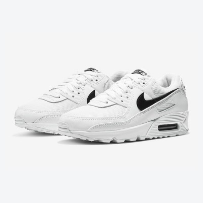 Nike Air Max 90 WMNS 'White/Black' CQ2560-101 | Minimalist Design with Max Air Comfort