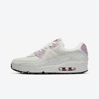 Nike Air Max 90 WMNS 'Valentine’s Day' CI7395-100 | Romantic Design with Pastel Accents and Max Air Comfort