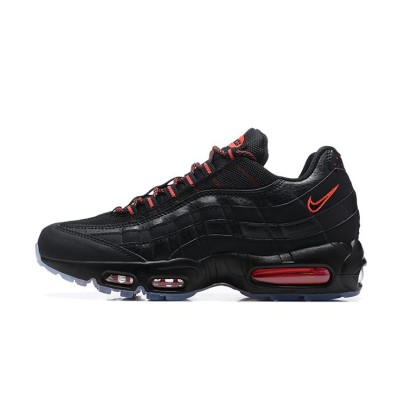 Nike Air Max 95 AV7014-001 Black Air Cushion Running Shoes Men’s Classic Retro Design Sports Shoes