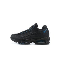 クールなスタイル：Nike Air Max 95 Black Laser Blue DC4115-001 スニーカー - 快適さとファッションの完璧な融合