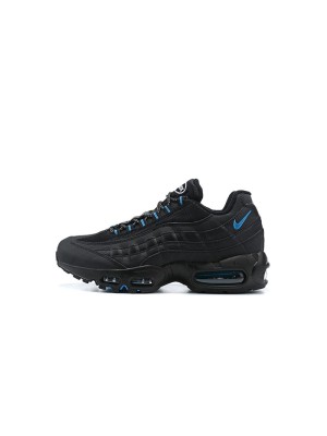 Mutiger Stil: Nike Air Max 95 Black Laser Blue DC4115-001 Sneaker - Perfekte Kombination aus Komfort und Stil