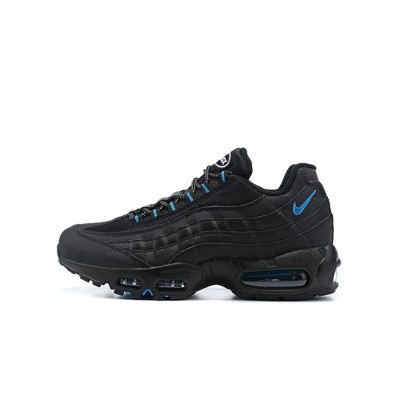 Bold Style: Nike Air Max 95 Black Laser Blue DC4115-001 Sneakers - Perfect Blend of Comfort and Fashion