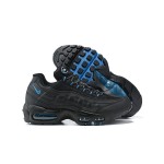 Nike Air Max 95 Black Laser Blue DC4115-001 スニーカー レーザーブルーアクセント付き