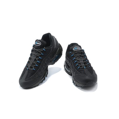 Bold Style: Nike Air Max 95 Black Laser Blue DC4115-001 Sneakers - Perfect Blend of Comfort and Fashion