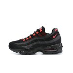 Nike Air Max 95 DA1513-001 Black and Crimson Sneakers Side View