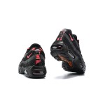 Nike Air Max 95 DA1513-001 Black and Crimson Sneakers Side View