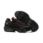 Nike Air Max 95 DR8604-001 Schwarz Reflektierend Volt-Orange Sneaker mit Luftkissen-Technologie