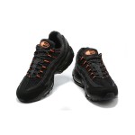 Nike Air Max 95 DR8604-001 Schwarz Reflektierend Volt-Orange Sneaker mit Luftkissen-Technologie