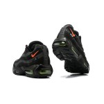 Nike Air Max 95 DR8604-001 Schwarz Reflektierend Volt-Orange Sneaker mit Luftkissen-Technologie