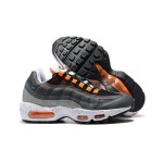 Nike Air Max 95 CZ0191-001 Black-Grey Speckled Orange Sneakers with Air Cushion Technology