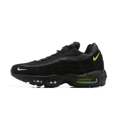 Nike Air Max 95 DO6704-001 Black-Yellow Sneakers - Air Cushion Comfort & Stylish Design