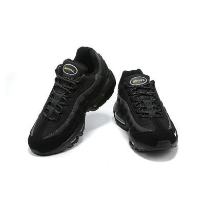 Nike Air Max 95 DO6704-001 Black-Yellow Sneakers - Air Cushion Comfort & Stylish Design