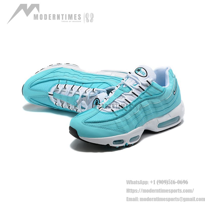 Nike Air Max 95 DZ4395-400 Blau Chill Sneaker mit Luftkissen und stilvollem Design