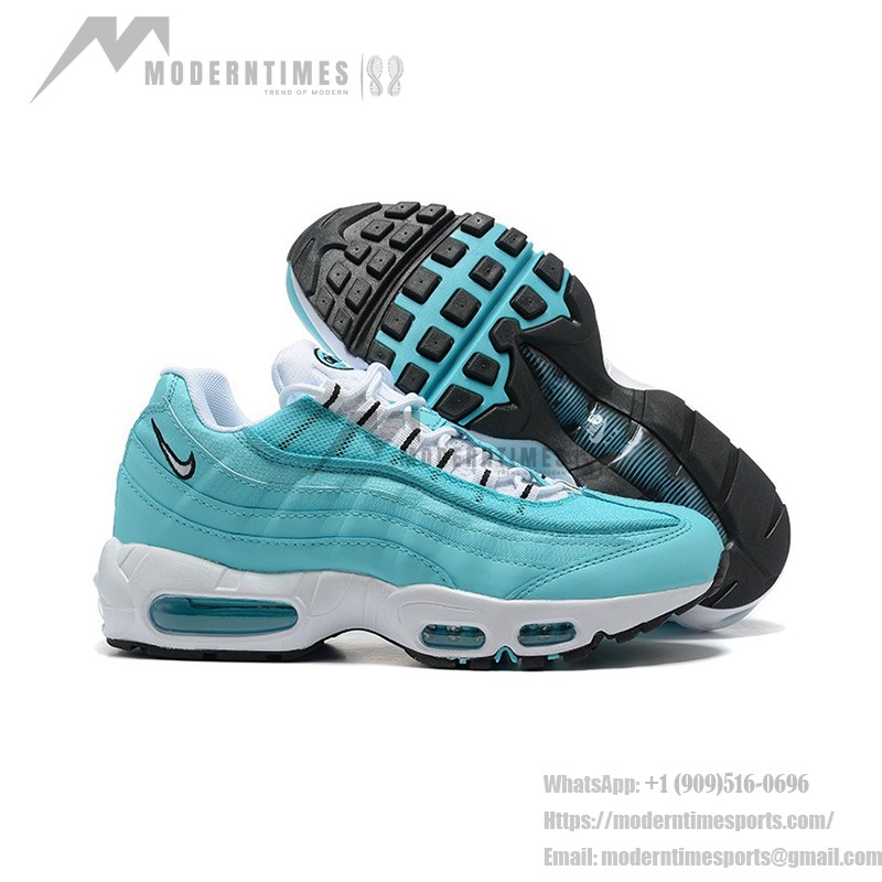 Nike Air Max 95 DZ4395-400 Blue Chill Sneakers with Air Cushion and Stylish Design