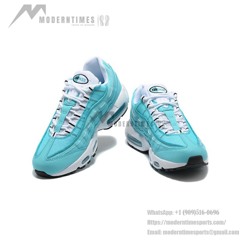 Nike Air Max 95 DZ4395-400 Blau Chill Sneaker mit Luftkissen und stilvollem Design