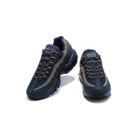 Nike Air Max 95 CW7477-400 Blue, Gray, and Orange Sneakers | Perfect Blend of Style and Comfort