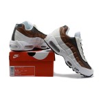 Nike Air Max 95 Cashmere DB0250-100 White and Brown Retro Sneakers