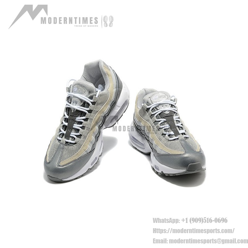 Nike Air Max 95 Medium Grey Classic Sneakers DC9844-001 with Air Cushioning