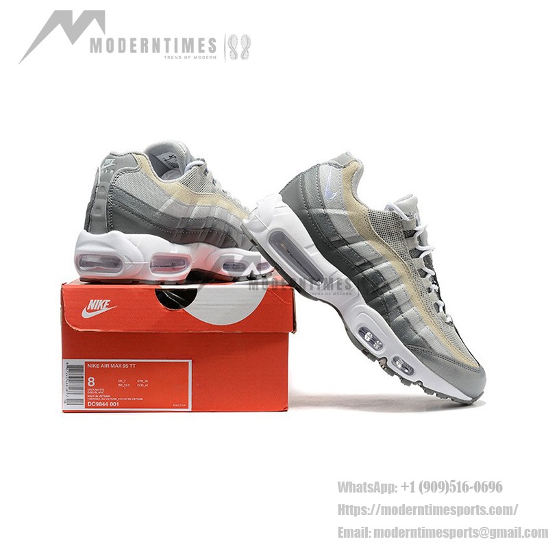 Nike Air Max 95 Medium Grey Classic Sneakers DC9844-001 with Air Cushioning