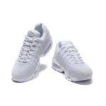 Nike Air Max 95 DH8015-100 All-White Sneakers Side View