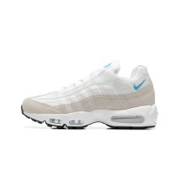 Nike Air Max 95 DJ9981-100 Weiß-Blaue Beige Sneaker - Luftkissenkomfort & Minimalistisches Design