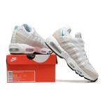 Nike Air Max 95 DJ9981-100 White-Blue Beige Sneakers with Air Cushion Technology