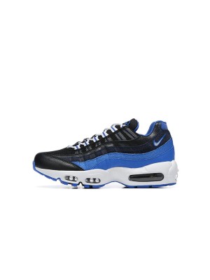 Nike Air Max 95 'Black Team Royal' DM0011-006 | Black & Team Royal Blue Sneakers | Classic Retro Design | Comfort & Durability