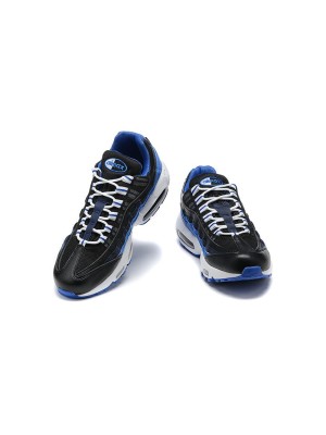 Nike Air Max 95 'Black Team Royal' DM0011-006 | ブラック & チーム ロイヤル ブルー スニーカー | クラシックなレトロデザイン | 快適さと耐久性