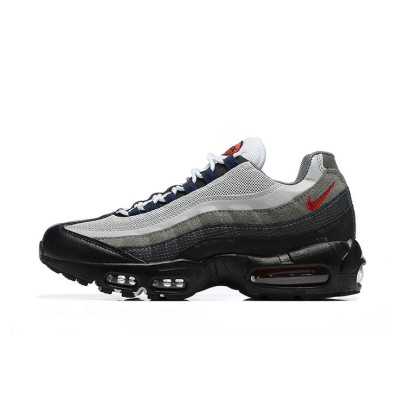 Nike Air Max 95 Track Red Smoke Grey DM0011-007 | Men’s Running Shoes | Stylish & Comfortable Streetwear Sneakers