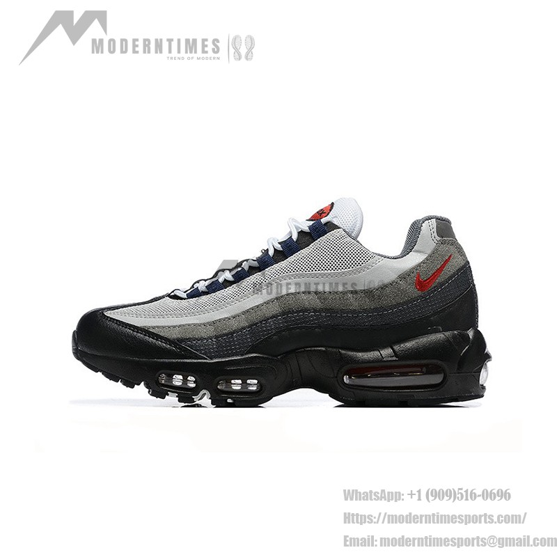 Nike Air Max 95 Track Red Smoke Grey DM0011-007 Men’s Running Shoes