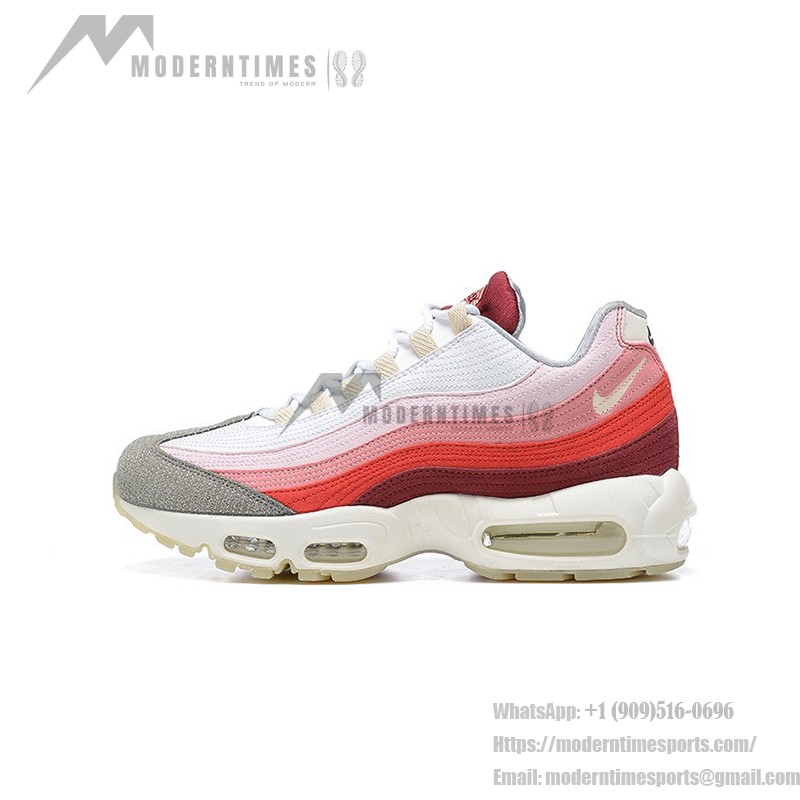 Nike Air Max 95 DM0012-600 남성용 러닝화 빨간색 색상 조합