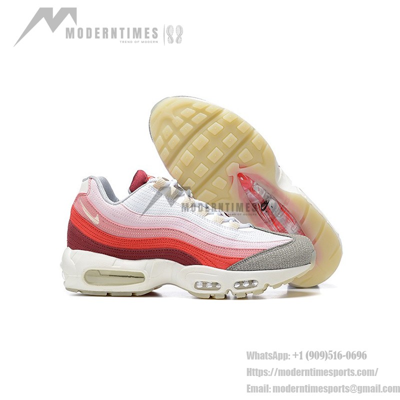 Nike Air Max 95 DM0012-600 남성용 러닝화 빨간색 색상 조합