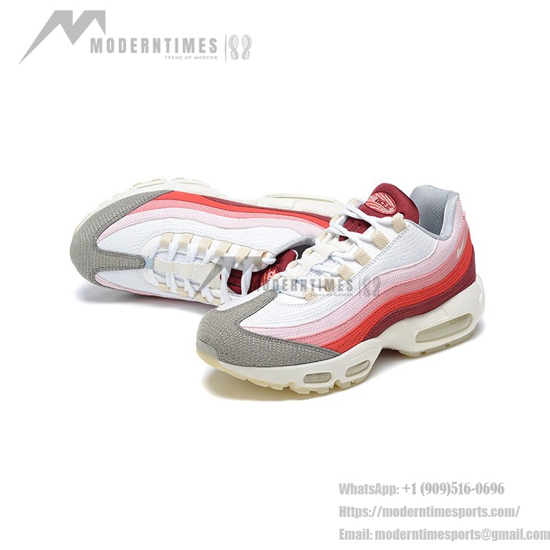 Nike Air Max 95 DM0012-600 남성용 러닝화 빨간색 색상 조합