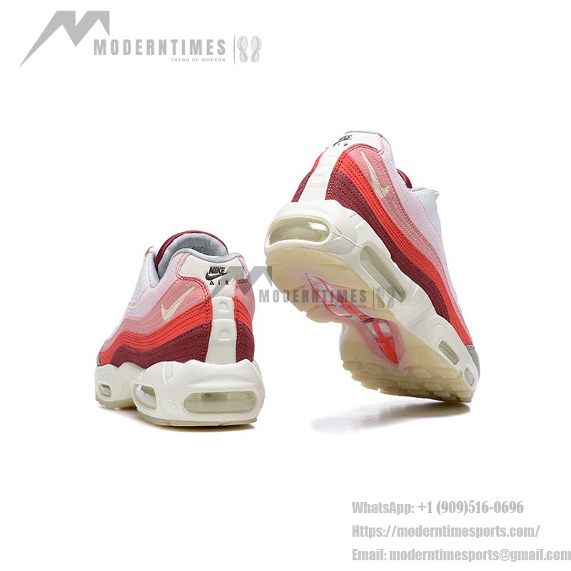 Nike Air Max 95 DM0012-600 남성용 러닝화 빨간색 색상 조합