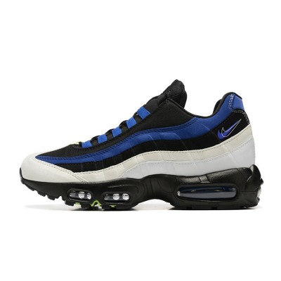 Nike Air Max 95 DQ0268-001 Black-Blue Gradient Sneakers - Air Cushion Comfort & Trendy Design