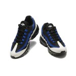 Nike Air Max 95 DQ0268-001 Black-Blue Gradient Sneakers with Air Cushion Technology