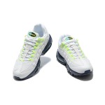 Nike Air Max 95 DX1819-100 White-Neon Green Multicolor Sneakers with Air Cushion Technology