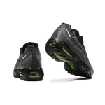 Nike Air Max 95 DZ4496-001 Schwarz-Grau Neon Grün Sneaker mit Luftkissenkomfort