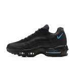 Nike Air Max 95 'Black Dark Marina Reflective' DZ4511-001 メンズ エアクッション スニーカー – 反射ディテール付きのレトロデザイン