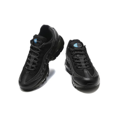 Nike Air Max 95 'Black Dark Marina Reflective' DZ4511-001 Men’s Air Cushion Sneakers – Iconic Retro Design with Reflective Detailing for Stylish Comfort