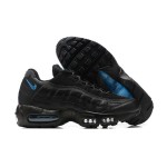 Nike Air Max 95 'Black Dark Marina Reflective' DZ4511-001 メンズ エアクッション スニーカー – 反射ディテール付きのレトロデザイン