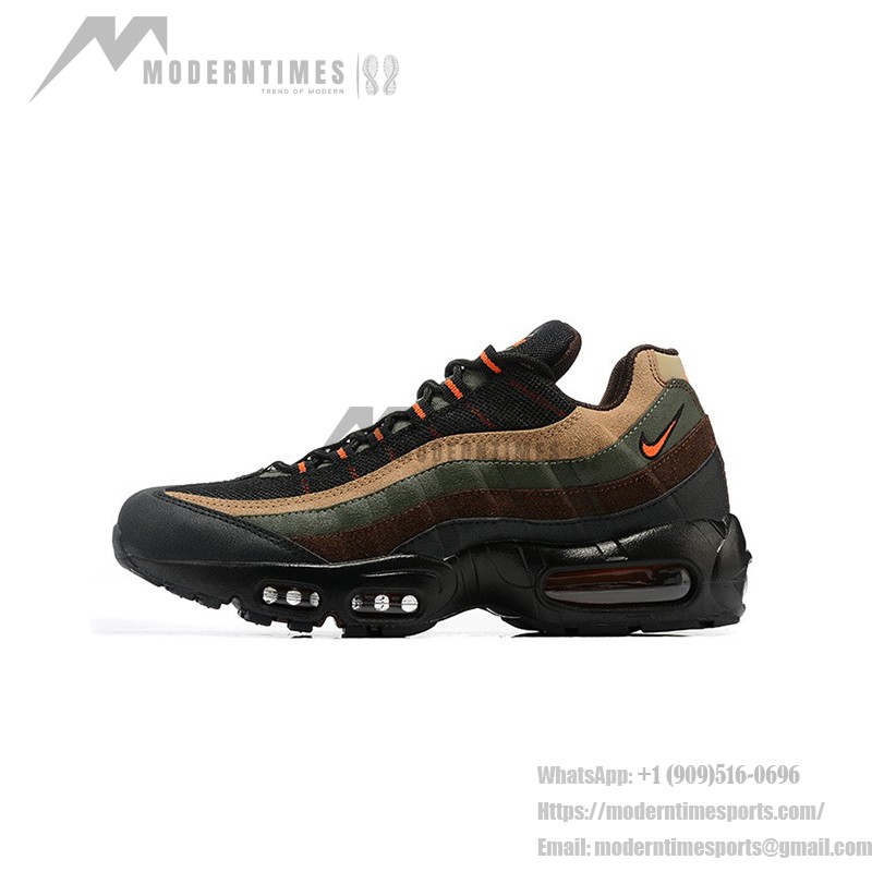 Nike Air Max 95 DH4754-300 Dark Army Green Sneakers with Air Cushion Technology